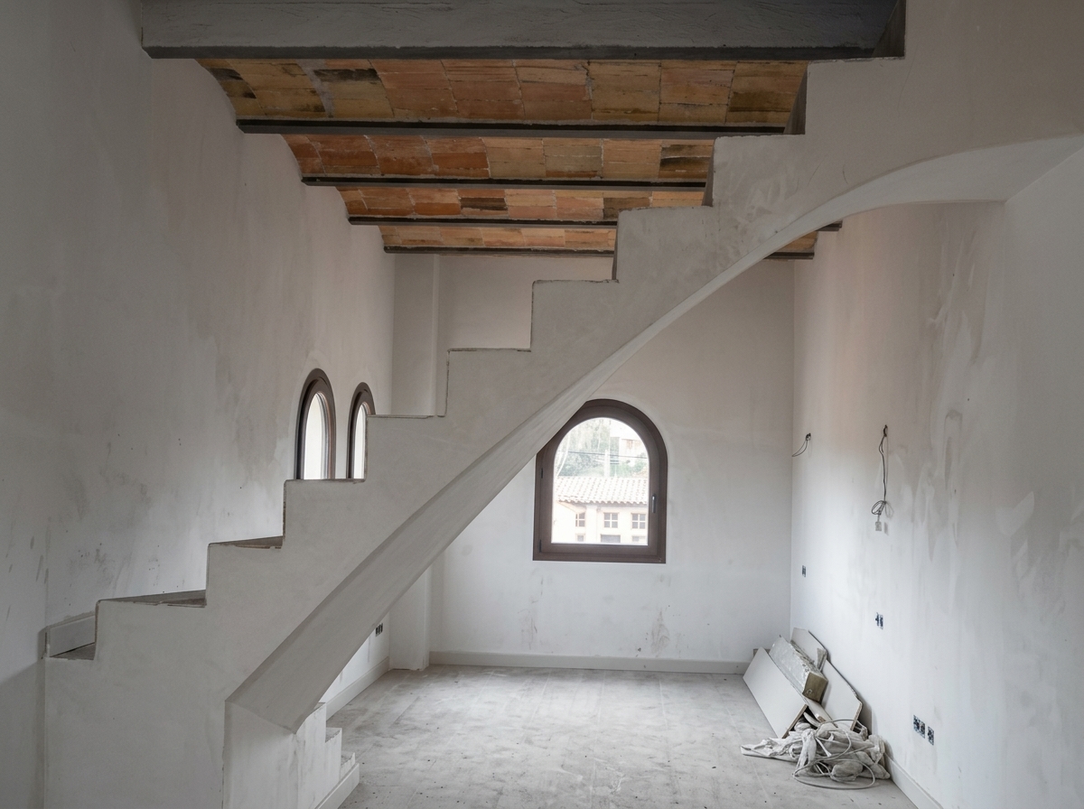Enguixats interiores en rehabilitación