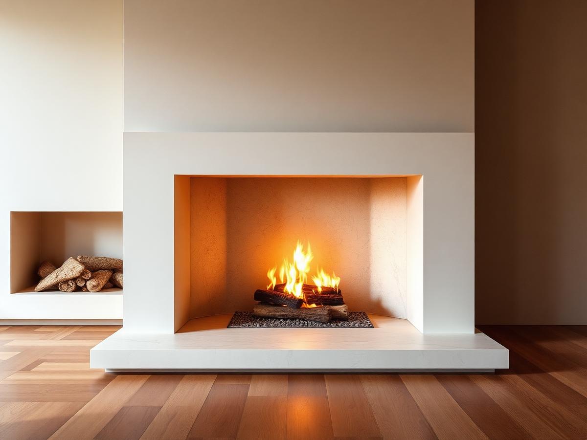 Chimeneas y fuegos a tierra